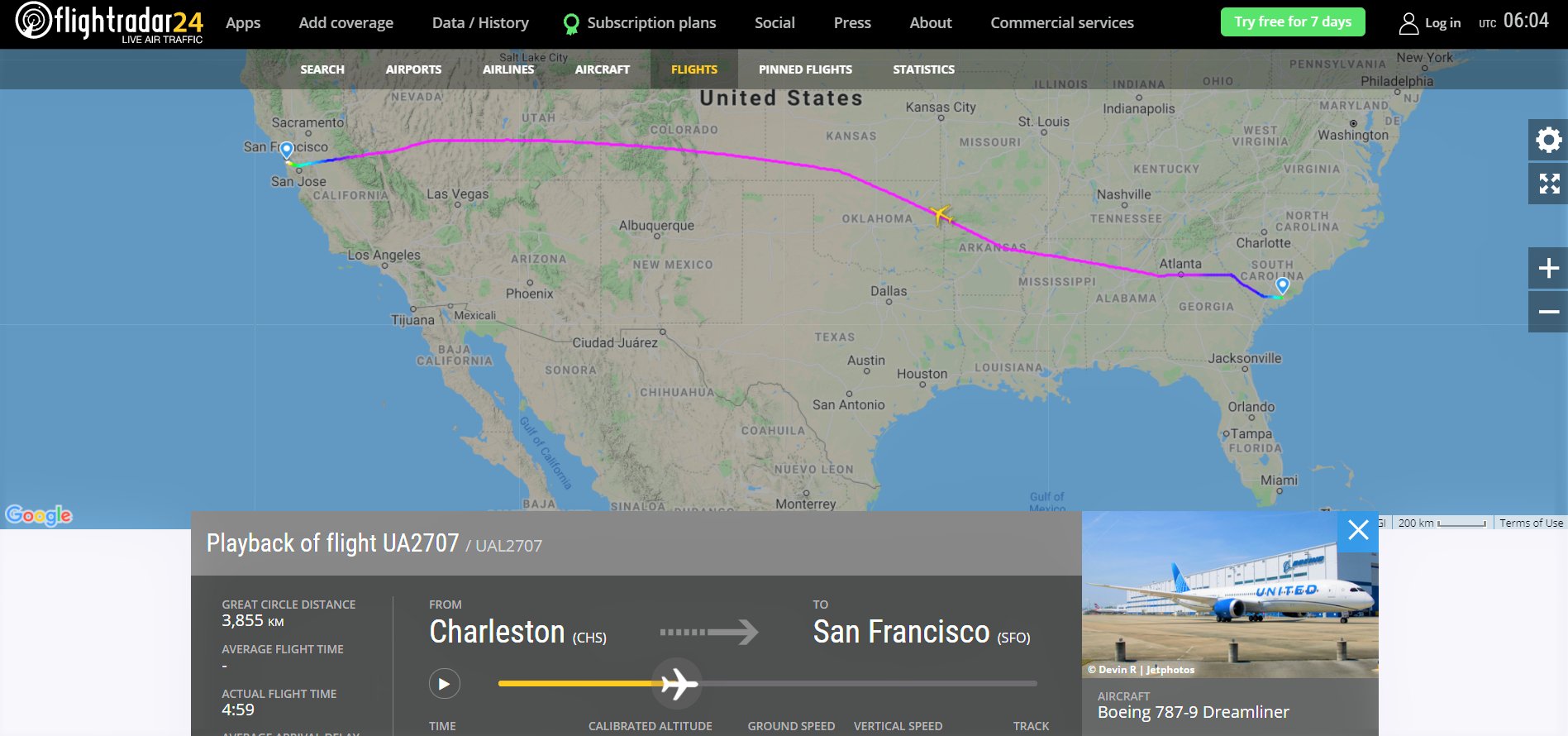 Boeing clears the drought on deliveries of Dreamliners, by delivering it's 1st B787 Dreamliner since October 2020 on friday, and United airlines is the lucky customer to break the Ice.